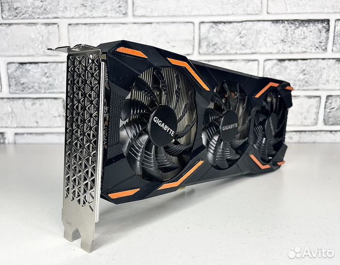 Nvidia p104-100 8gb gigabyte (аналог gtx 1070ti)