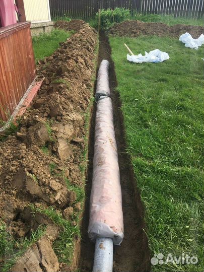 Установка автономных канализаций, септики