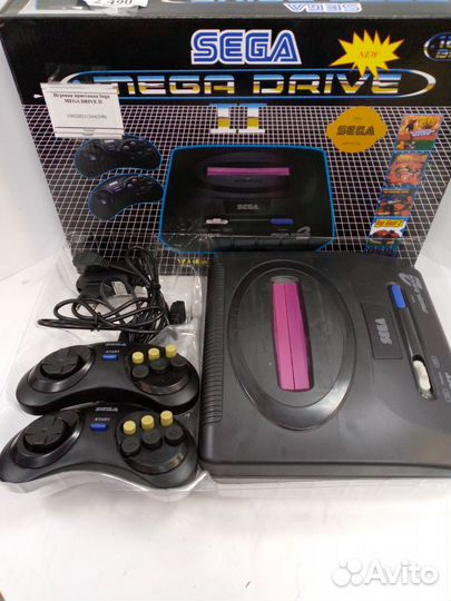 Игровая приставка Sega mega drive II