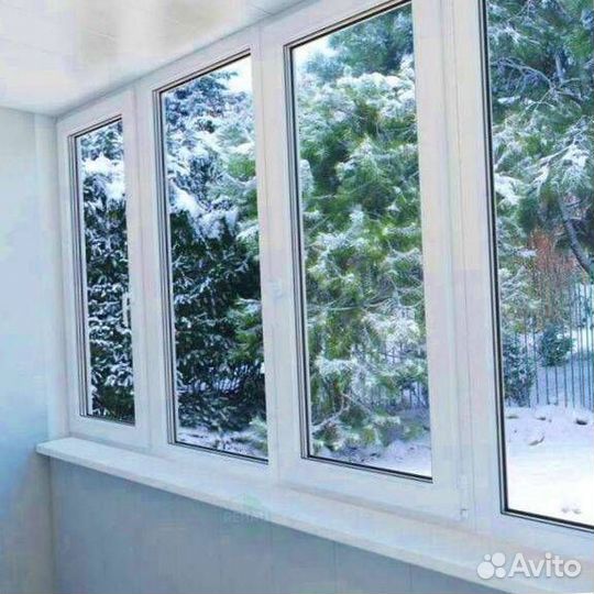 Пластиковое окно с установкой