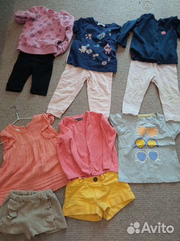 Пакет одежды для девочек 86-98