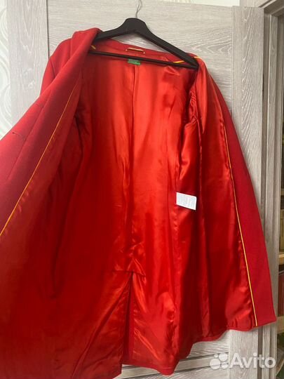 Пальто женское benetton 48