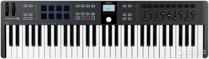 Midi-клавиатура Arturia KeyLab Essential 61 mk3 BK