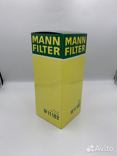 Фильтр масляный mann filter