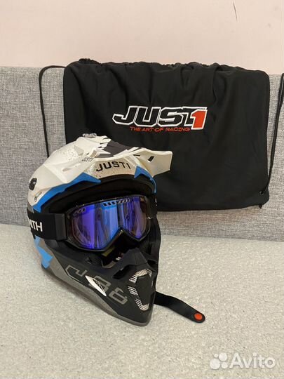 Шлем для мотокросса just1