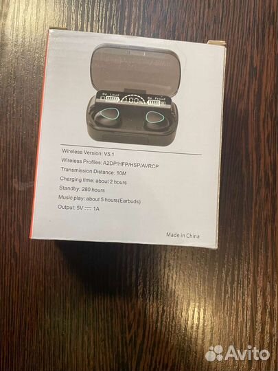 Блютуз наушники новые