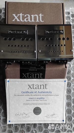 Сверх компактный Xtant 1.1i (пара)