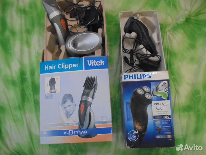 Машинка для стрижки волос и бритва