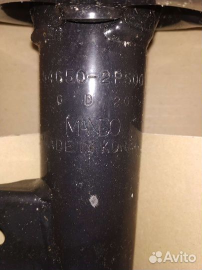 Передние стойки на киа Sorento 2 (2009-2012 гг)