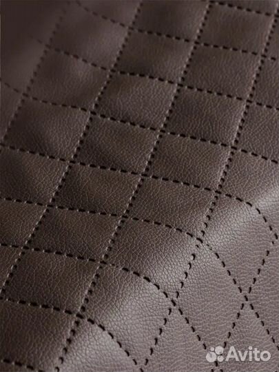 Экокожа LUX chocolate термостежка на синтепоне