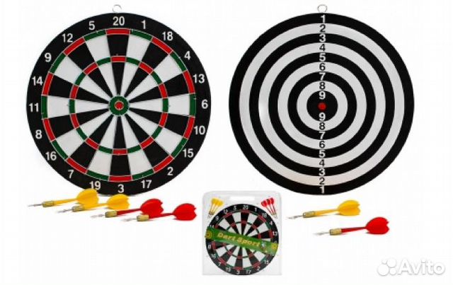 Дартс с дротиками 38 см. Магазин