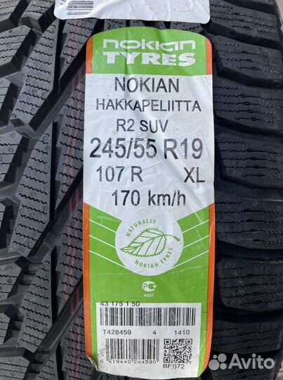 Nokian Tyres Hakkapeliitta R2 SUV 245/55 R19 107R