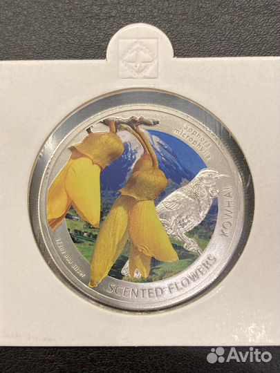 Ниуэ 1 доллар 2013 г. Софора мелколистная