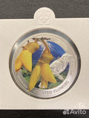 Ниуэ 1 доллар 2013 г. Софора мелколистная