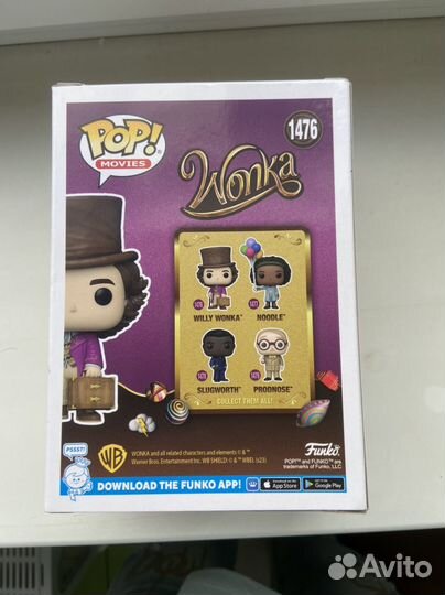 Funko pop movies Willy Wonka 1476
