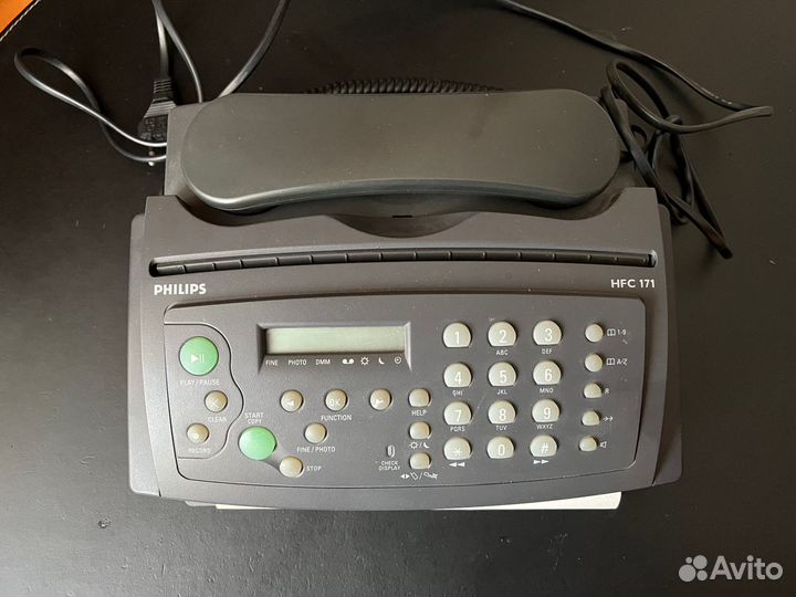 Телефон-факс автоответчик philips HFC 171