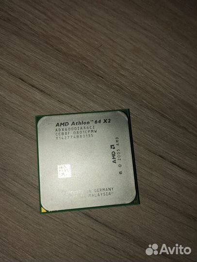 Процессор amd athlon 64 x2 6000+
