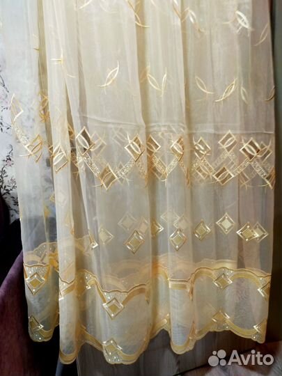 Тюль органза