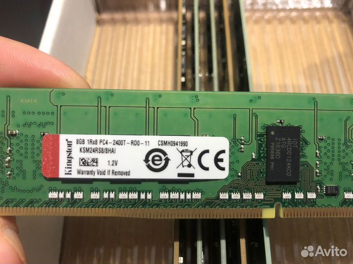Память DDR4 Kingston KSM24RS8/8HAI