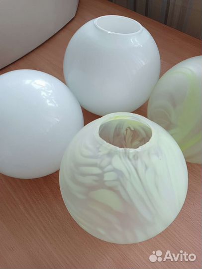 Плафоны для люстры стеклянные