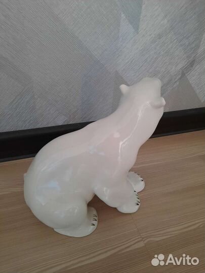 Фарфоровый медведь лфз большой