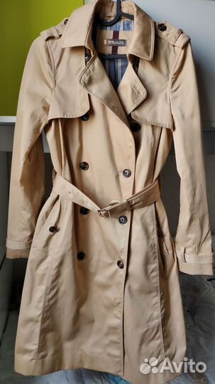 Плащ тренч massimo dutti
