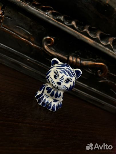 Гжель кошка