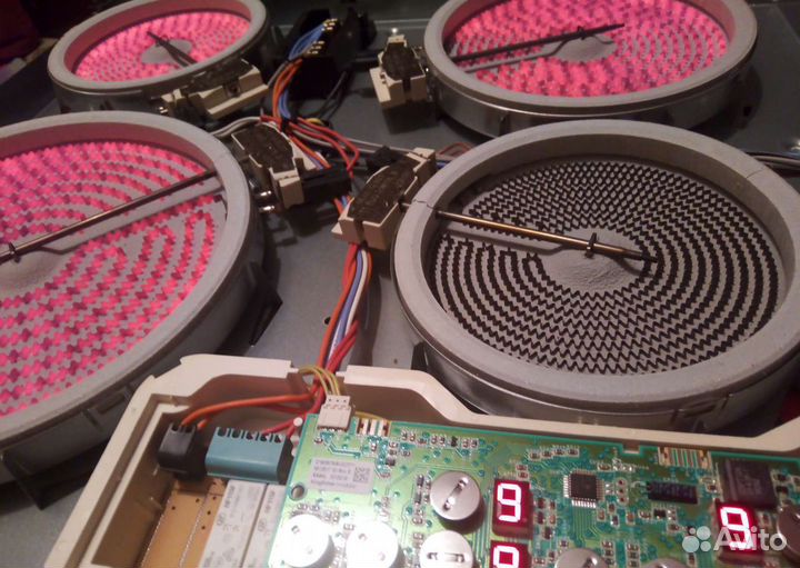 Ремонт варочных панелей электрических плит