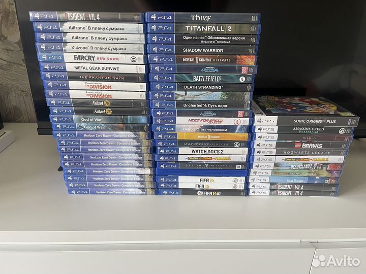 Диски Пс4 и Пс5
