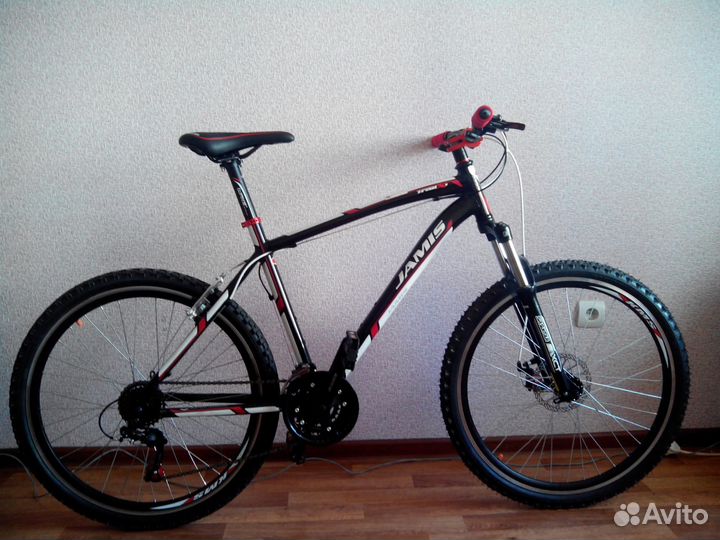 Новый кастомный велосипед jamis x1 trail.Вилка 100