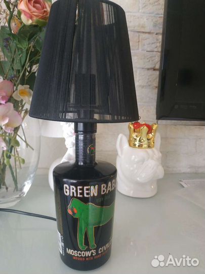 Светильники из бутылок