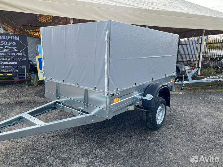 Прицеп сст 7132-6К-У (Тент и дуги 1.0)