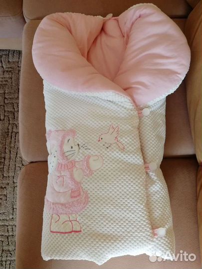 Детский конвертик на выписку