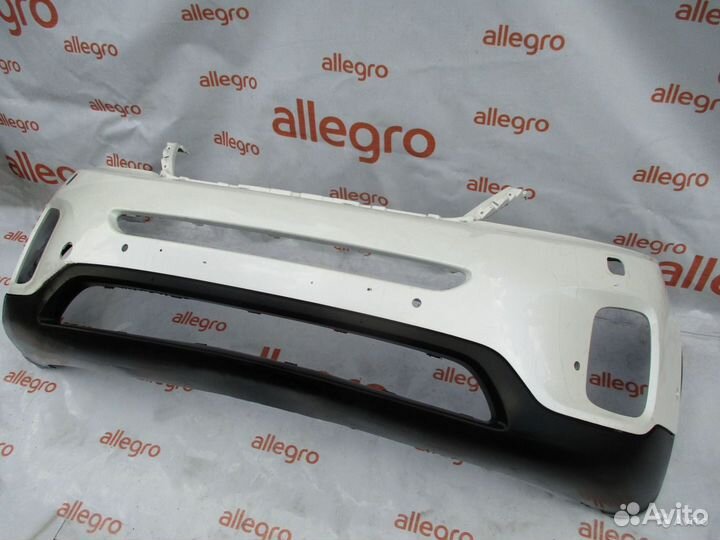 Бампер передний белый Kia Sorento 2012+