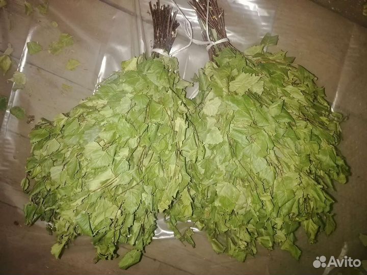 Веник берёзовый дубовый травы для бани