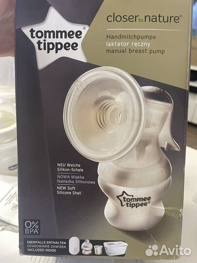 Молокоотсос ручной tommee tippee