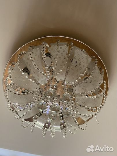 Люстра потолочная бу