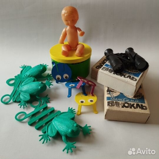 Детские игрушки СССР