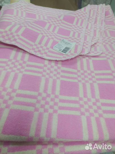 Одеяло байковое. Новое СССР. Размер 140*212