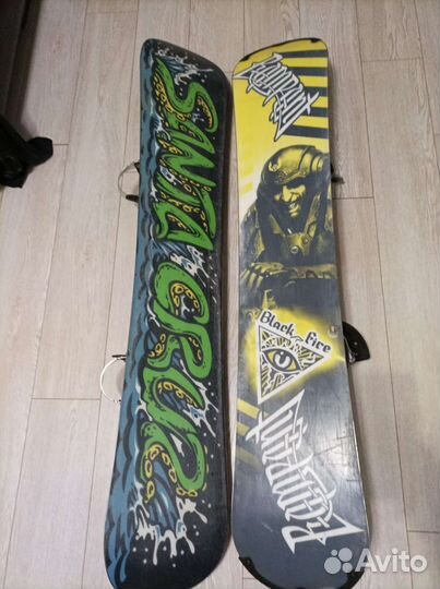 Горные лыжи и сноуборды (разные 130-157)