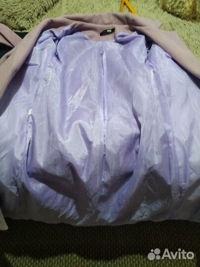 Драповое пальто