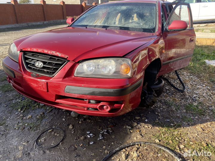 Ноускат на hyundai elantra xd