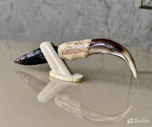 Нож обсидиановый. Сувениры Камчатки