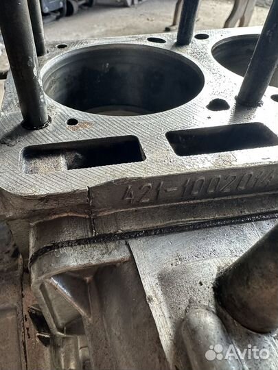 Блок Двигателя на УАЗ 421 сотка