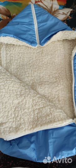 Зимний конверт в коляску