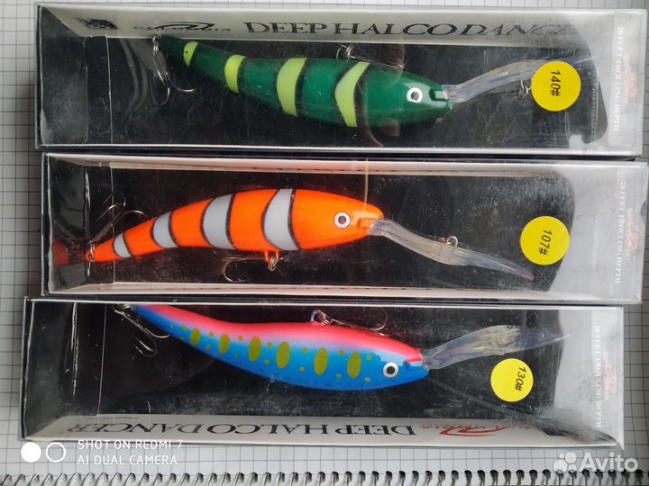 Воблеры для троллинга Rapala Deep Tail Dancer 11