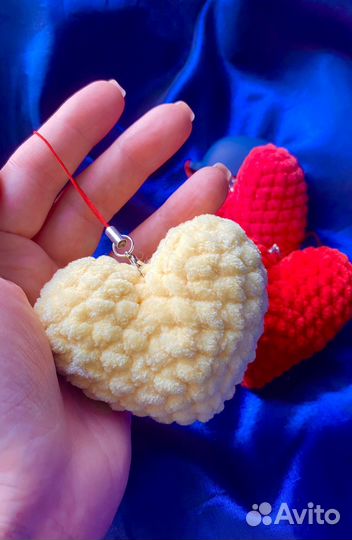 Брелок 14 февраля сердечко