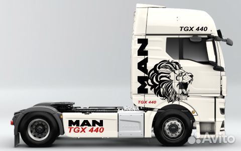 Комплект наклеек на MAN