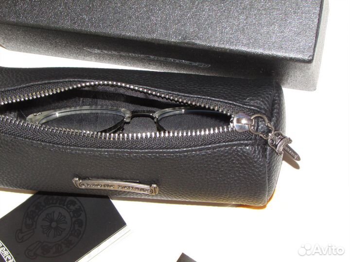 Очки chrome hearts прозрачные