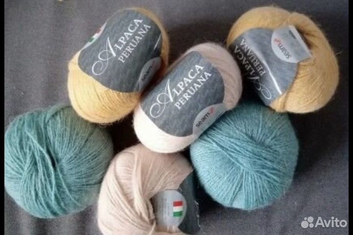 Пряжа разная 18 мотков